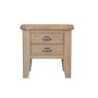 Smoked Oak Lamp Table