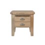 Smoked Oak Lamp Table