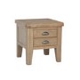 Smoked Oak Lamp Table