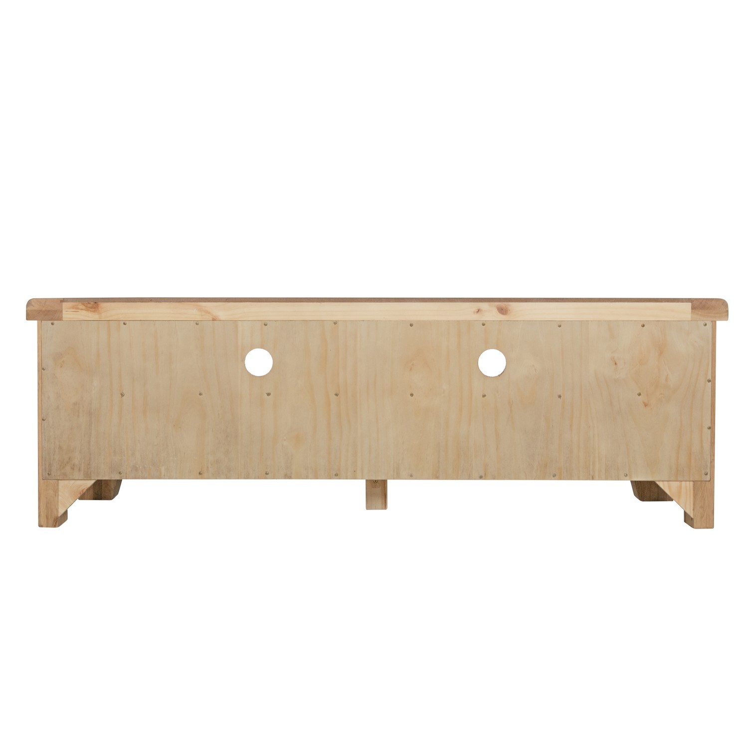 Read more about Large smoked oak tv stand with storage