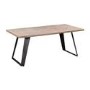 Brown Chervon Dining Table 220cm - Seats 10