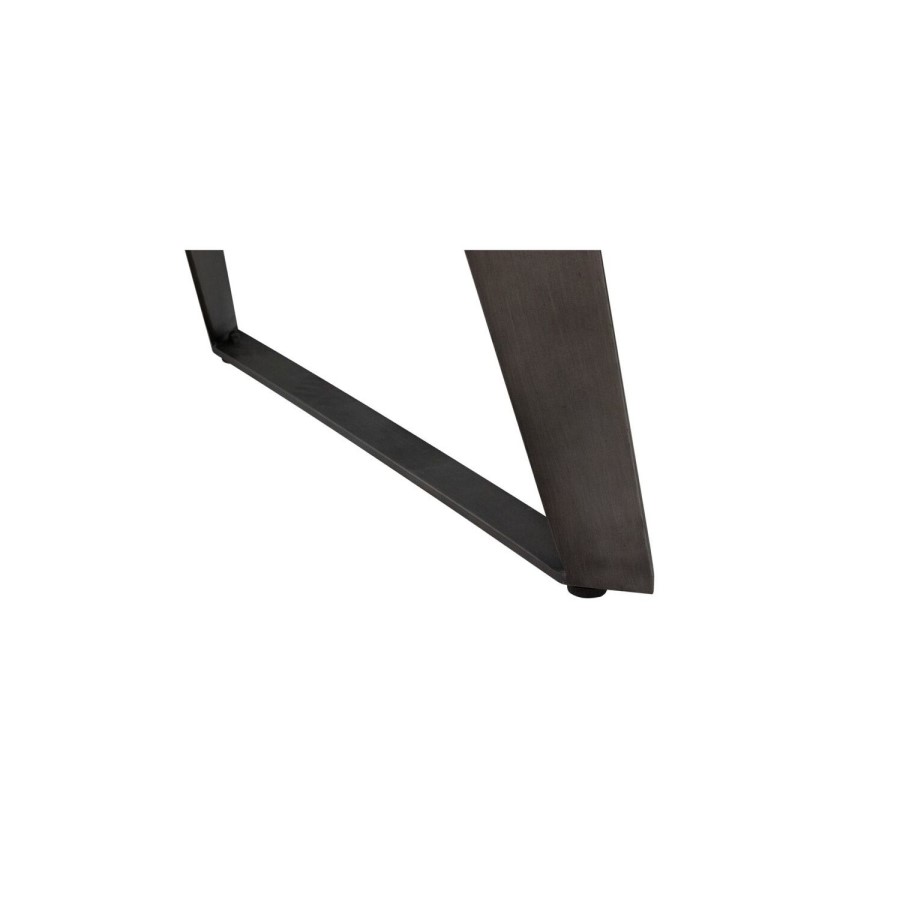 Brown Chervon Dining Table 220cm - Seats 10