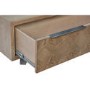 Large Brown Chevron Coffee Table 