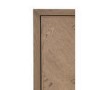 Brown Chevron Wine Drinks Cabinet 