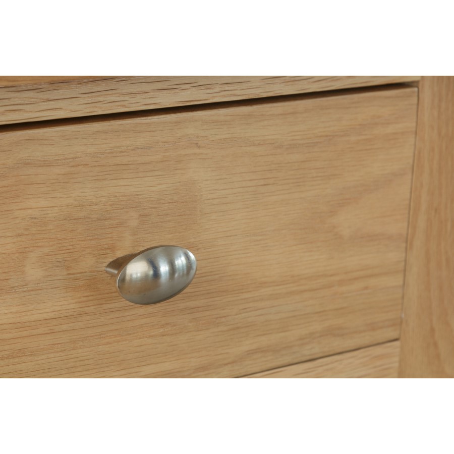 Bourton Light Oak Hall Storage Unit with 3 Drawers