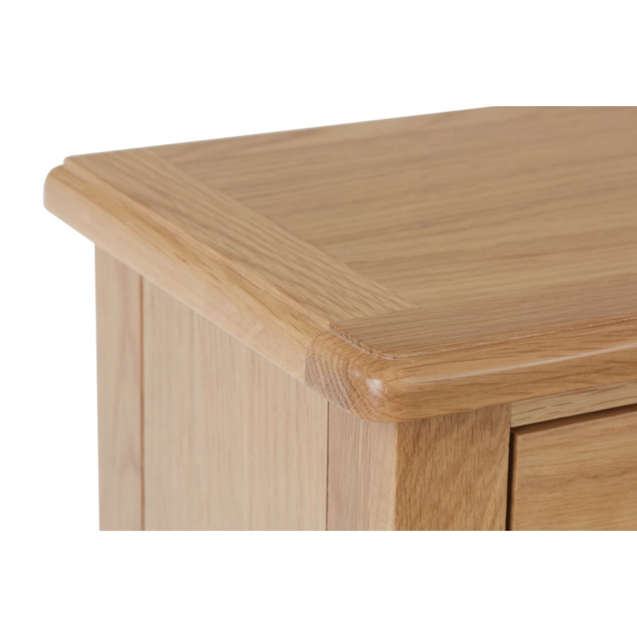 Bourton Light Oak Hall Storage Unit with 3 Drawers