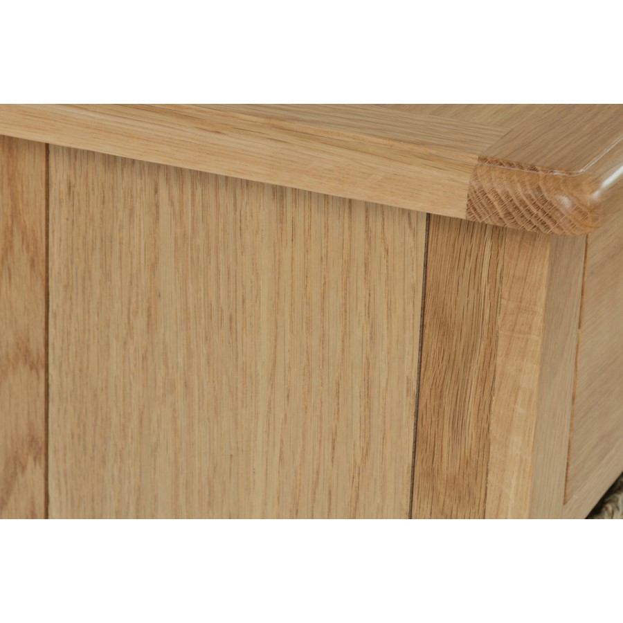 Bourton Light Oak Hall Storage Unit with 3 Drawers