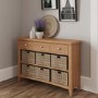 Bourton Light Oak Storage Unit with 9 Drawers