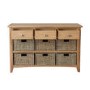 Bourton Light Oak Storage Unit with 9 Drawers