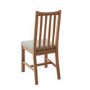 Bourton Solid Oak Dining Chairs with Ladder Backs 