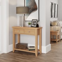 Bourton Solid Oak Console Table