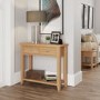 Bourton Solid Oak Console Table