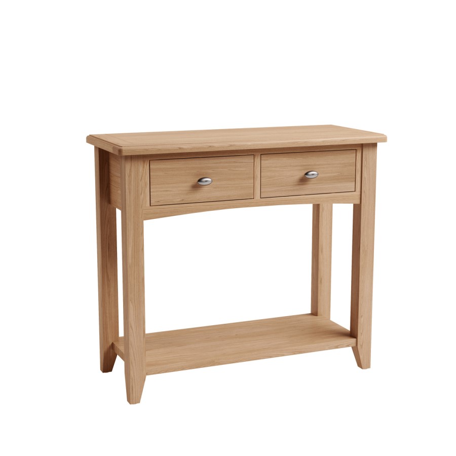 Bourton Solid Oak Console Table