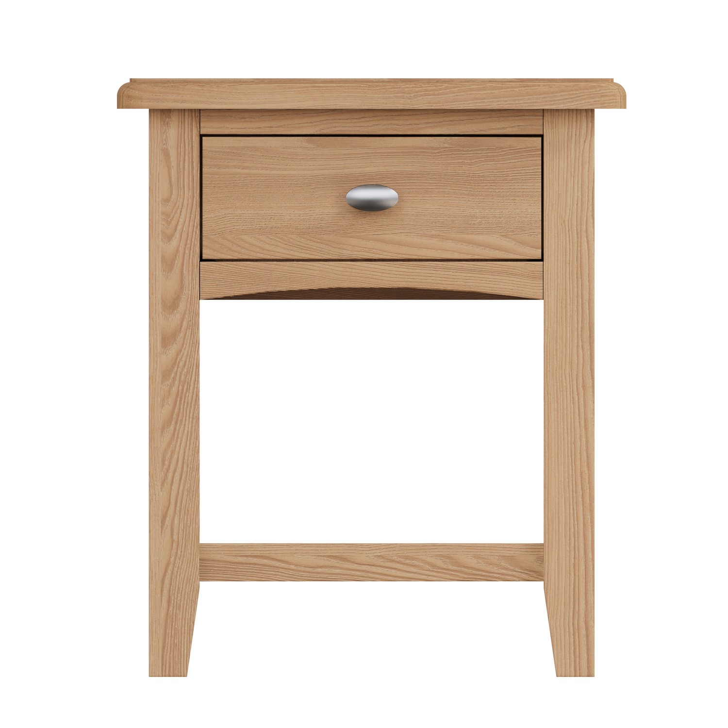 Oak Side Table with 1 Drawer - Furniture123