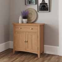 Bourton Solid Oak Sideboard with Double Doors 