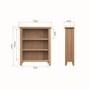 Small Oak Bookcase