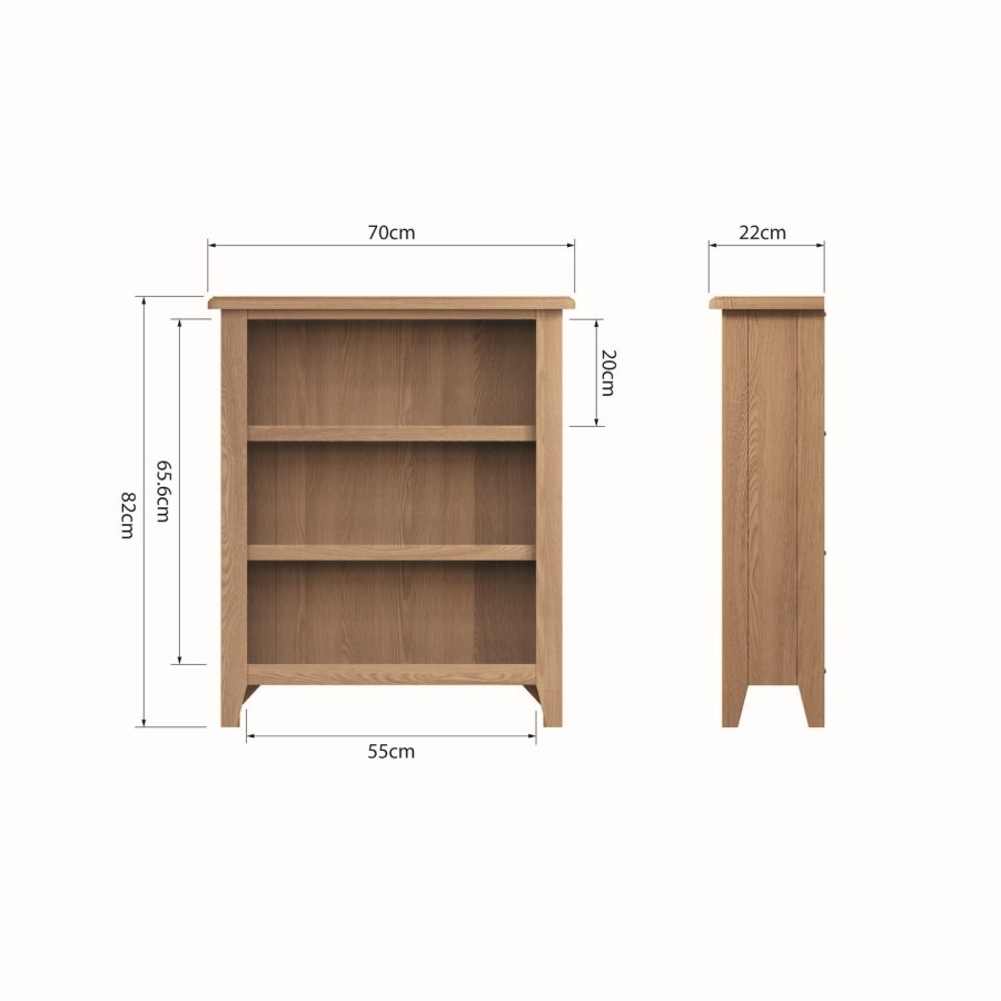 Small Oak Bookcase