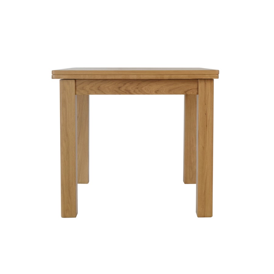 Rustic Oak Flip Top Table