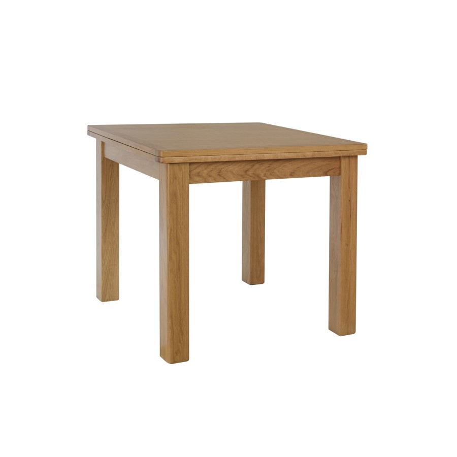 Rustic Oak Flip Top Table