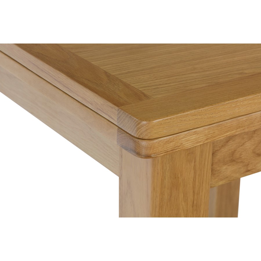 Rustic Oak Flip Top Table