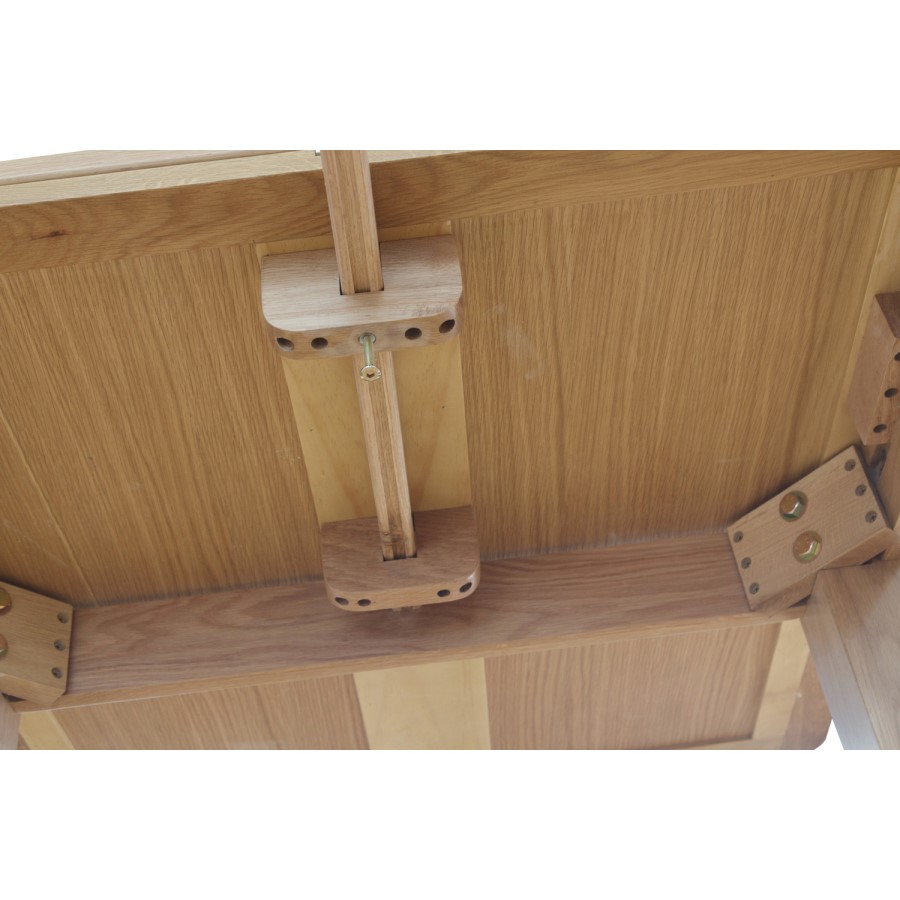 Rustic Oak Flip Top Table
