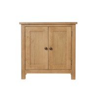 Rustic Oak Small Hall Cupboard