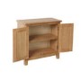 Rustic Oak Small Hall Cupboard