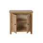 Rustic Oak Small Hall Cupboard