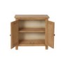 Rustic Oak Small Hall Cupboard