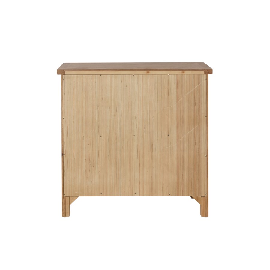 Rustic Oak Small Hall Cupboard