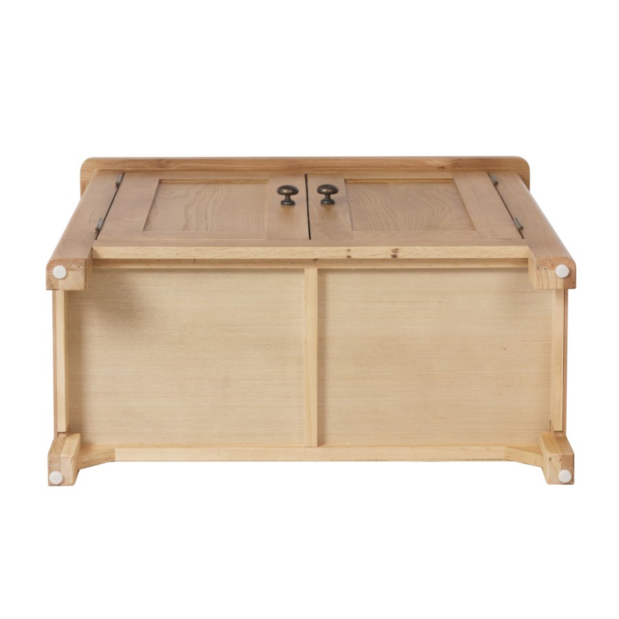 Rustic Oak Small Hall Cupboard