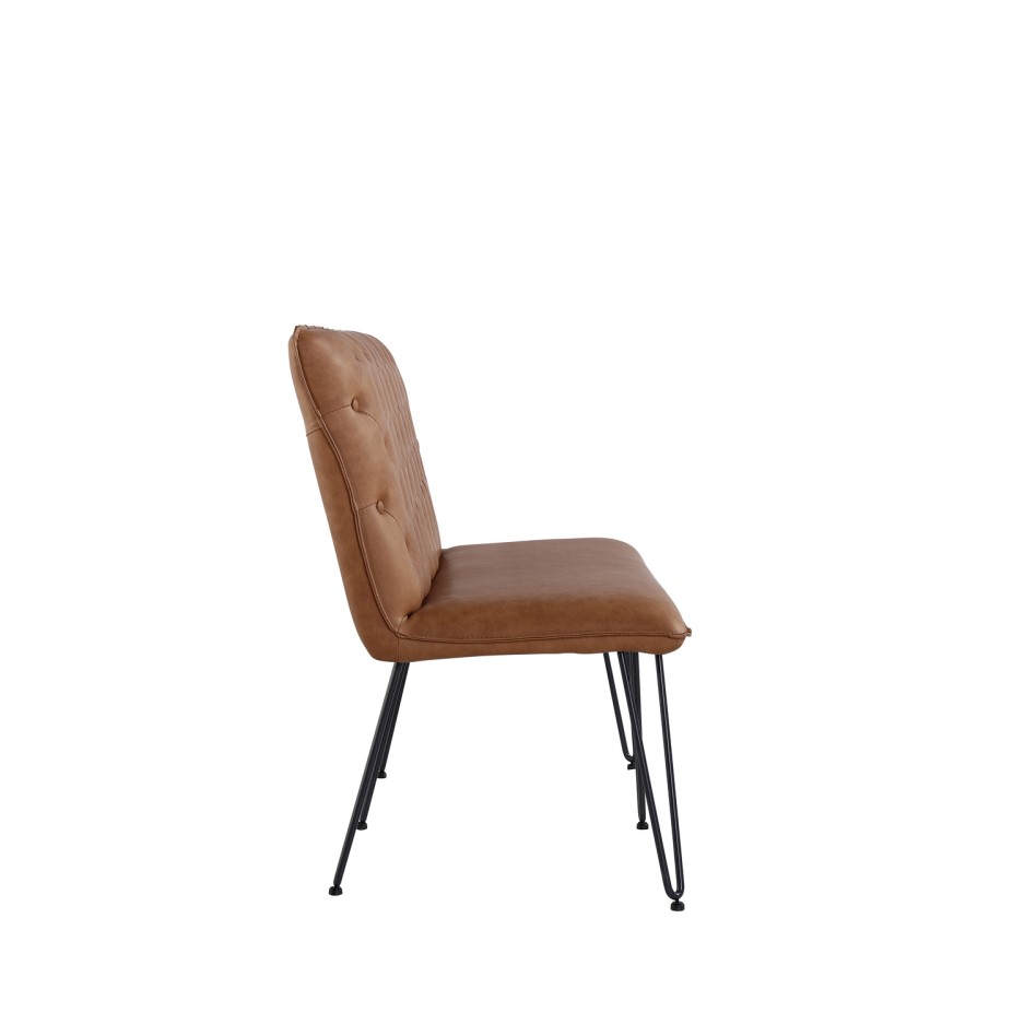 Tan Leather Dining Bench With Back Tan Leather Dining Bench With Back : Small Tan Dining Bench with