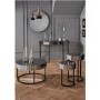 Smoked Grey Nest of Tables Mirror Panels