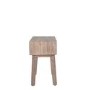 Wood Side Table with 1 Drawer 