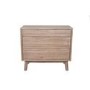 Sand Wash Acacia Wood Sideboard with 3 Drawers