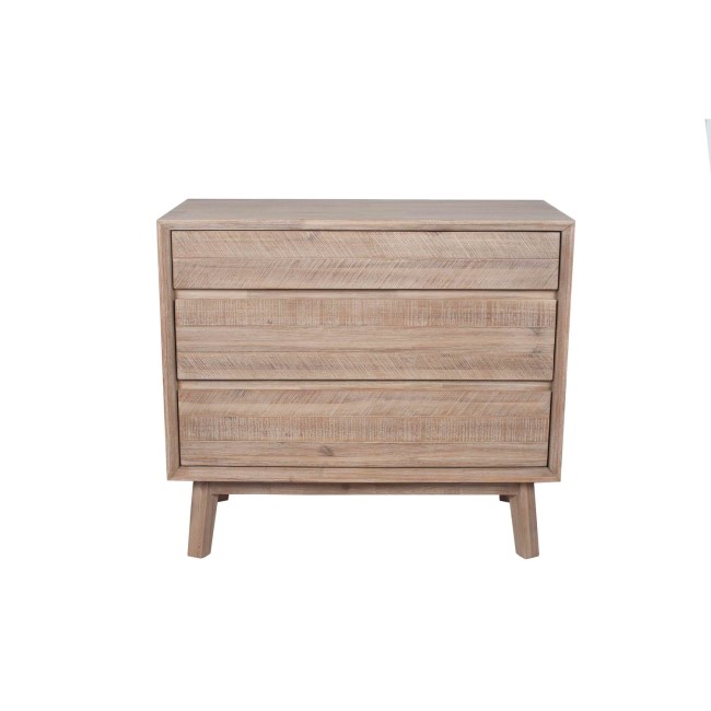 Sand Wash Acacia Wood Sideboard with 3 Drawers