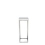 Mirrored Glass & Metal Square Large SideTable