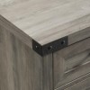 Grey Wooden Sideboard with Double Door &amp; Drawers 