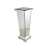 Silver Mirrored Small Lamp Stand - Anais