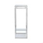 Medium Glass & Stainless Steel Plant Stand - Meridian