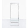 Medium Glass & Stainless Steel Plant Stand - Meridian