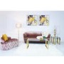 Yellow & Black Square Framed Wall Art