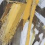 Yellow & Black Square Framed Wall Art