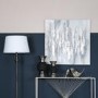 Silver & Grey Abstract Canvas Wall Art