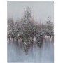 Pink & Silver Abstract Canvas Wall Art