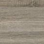 Elmwood Bookcase in Distressed Grey Oak & Black Metal Frame
