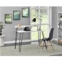 Haven White Desk with Riser & Hairpin Legs