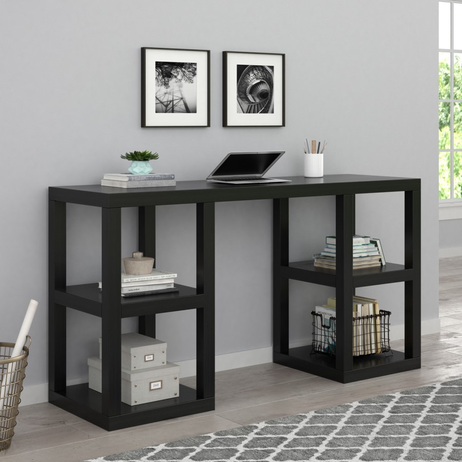 Parsons Deluxe Desk in Black
