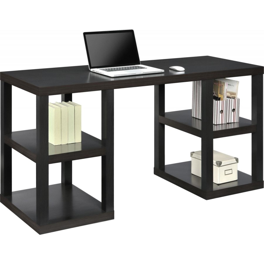 Parsons Deluxe Desk in Brown