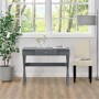 GRADE A1 - Paxton Campaign Desk in Grey